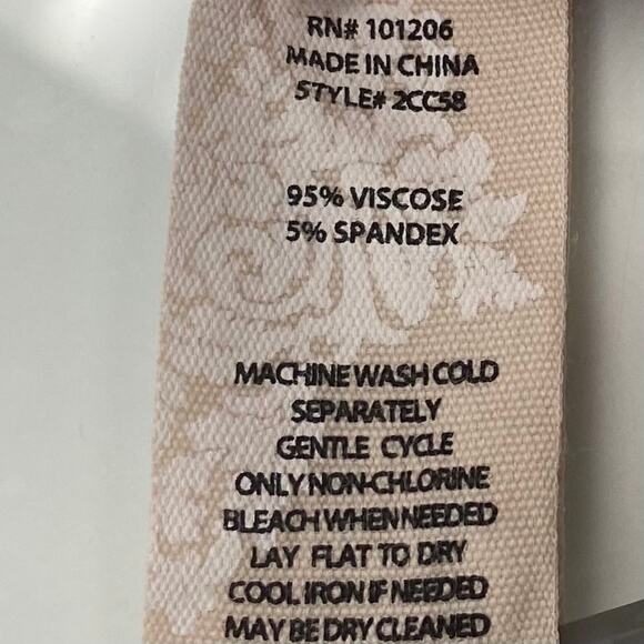 SOFT SURROUNDINGS Womens Stripe Shirt Large Flattering Comfy Swingy Orange White - Picture 6 of 6